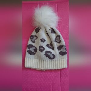 Baby Beanie Heart Print! By Toby  & Me Winter Hat